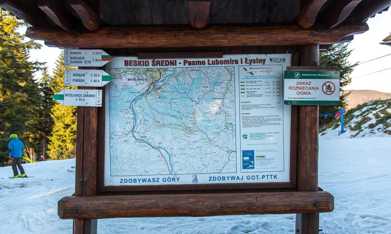 Sloneczny Chelm - Apartamenty W Gorach, Prywatna Sauna Jacuzzi Balia W Cenie, Spa, Grill, Stok Narciarski Myslenice, Sciezki Rowerowe, Rzeka Raba, Widok Na Tatry Eksteriør billede