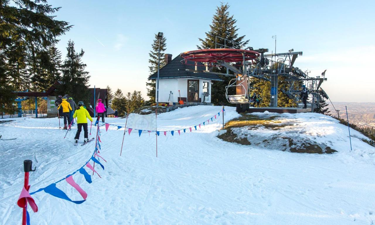 Sloneczny Chelm - Apartamenty W Gorach, Prywatna Sauna Jacuzzi Balia W Cenie, Spa, Grill, Stok Narciarski Myslenice, Sciezki Rowerowe, Rzeka Raba, Widok Na Tatry Eksteriør billede