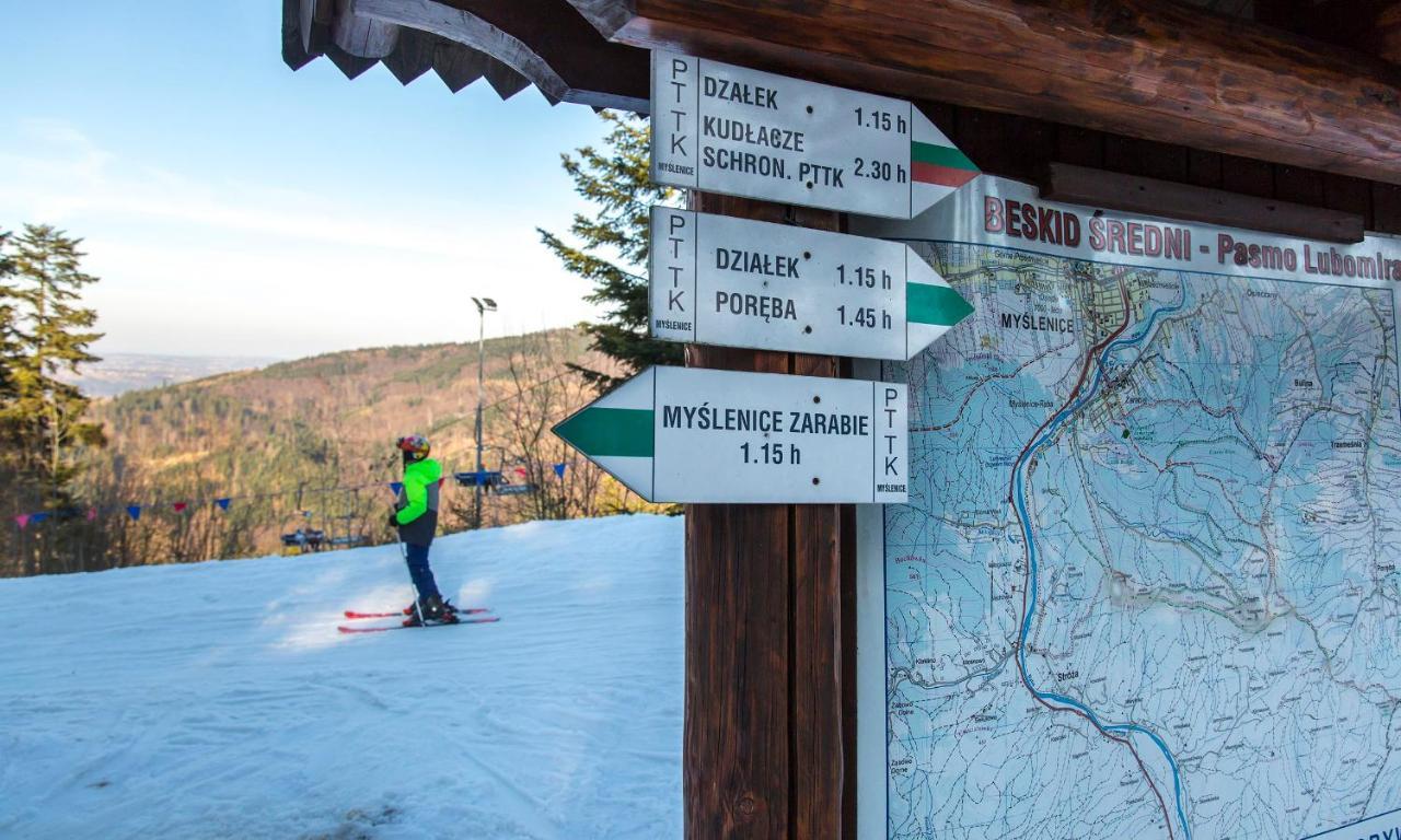 Sloneczny Chelm - Apartamenty W Gorach, Prywatna Sauna Jacuzzi Balia W Cenie, Spa, Grill, Stok Narciarski Myslenice, Sciezki Rowerowe, Rzeka Raba, Widok Na Tatry Eksteriør billede